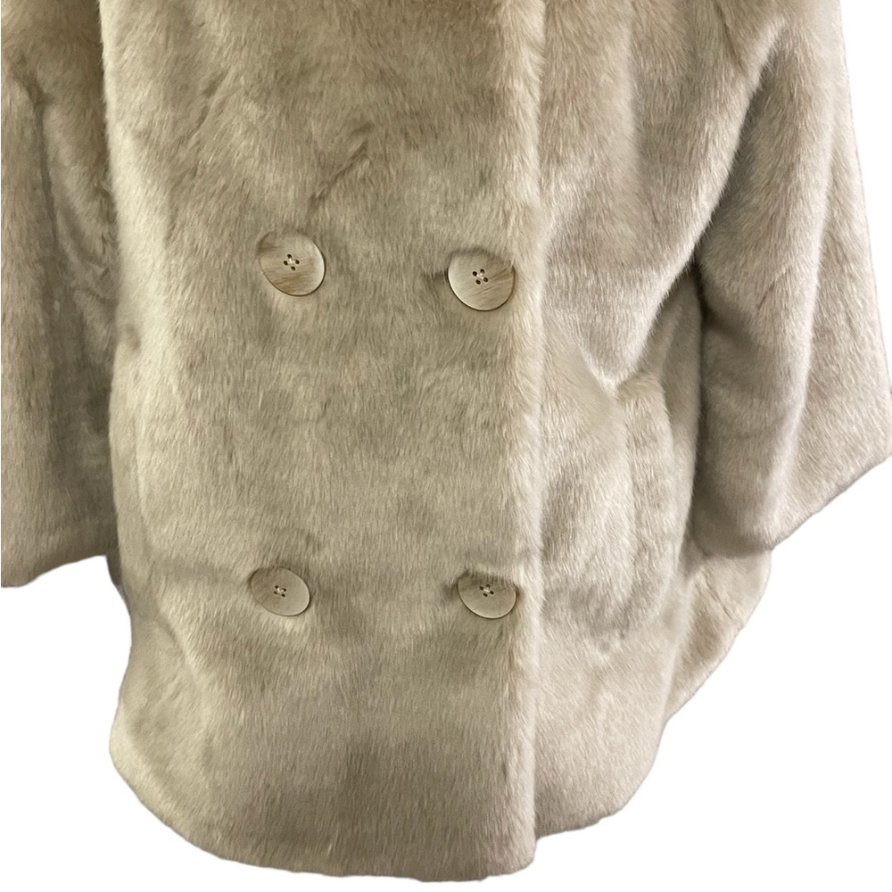 EMERSON FRY TUCKERNUCK Edie Faux Fur Coat New Without Tags - Picture 6 of 16